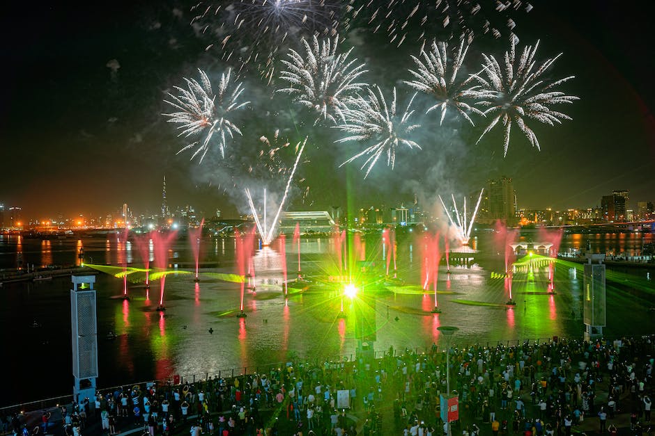  F1-Feuerwerk erlaubte Zündzeiten