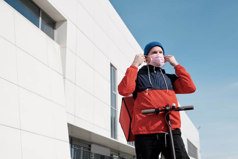 Länge zum Tragen einer Maske während der Arbeit